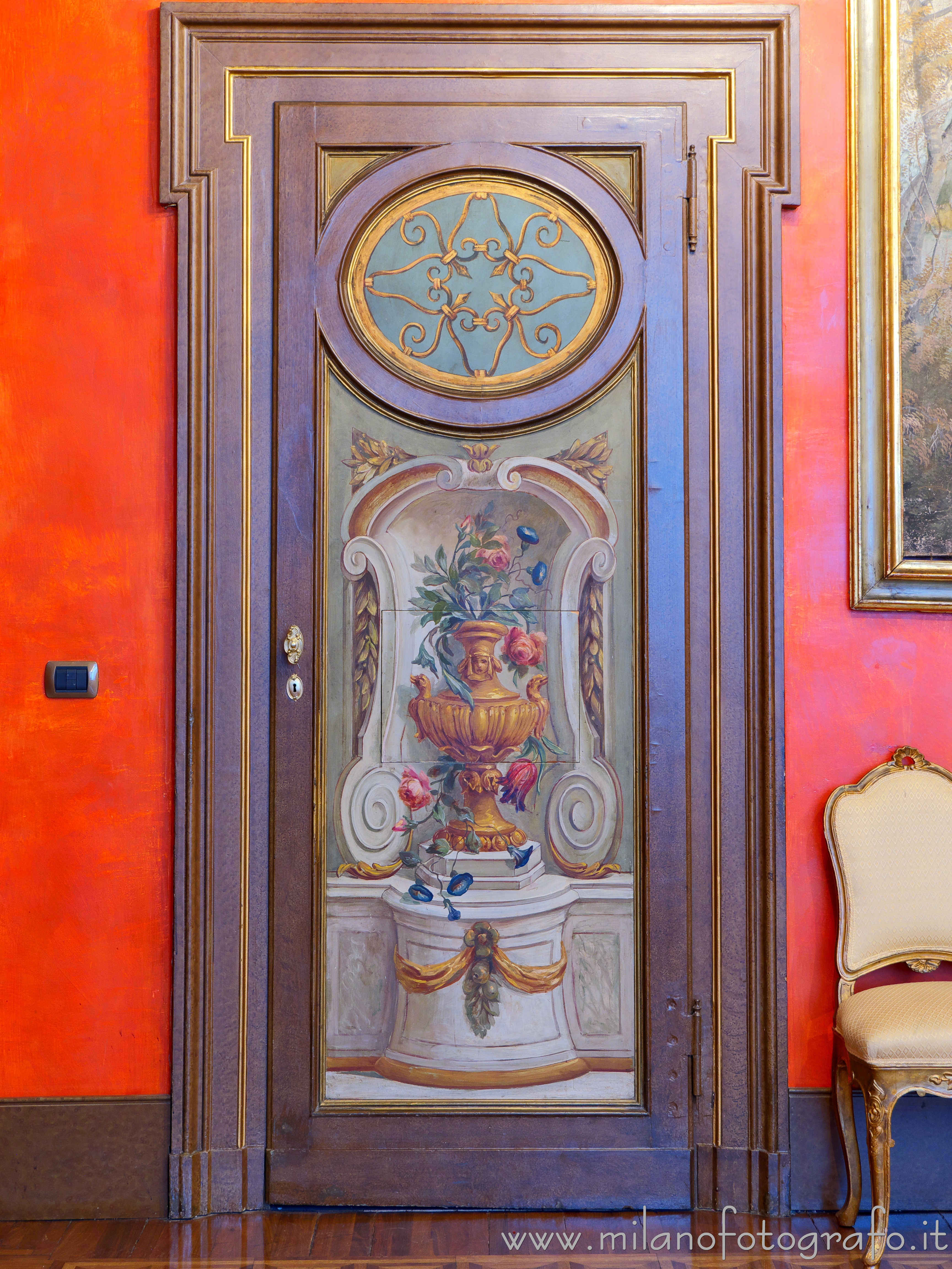 Milan (Italy) - Internal door in Residenza Vignale - Full resolution picture